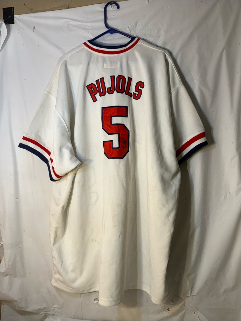 Mitchell & Ness Cooperstown Collection "Pujols" #5 Cardinals jersey size 4X - Picture 3 of 3